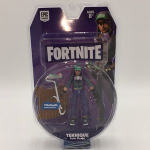Fortnite Teknique Solo Mode Core Action Figure Pack 4” Epic Games